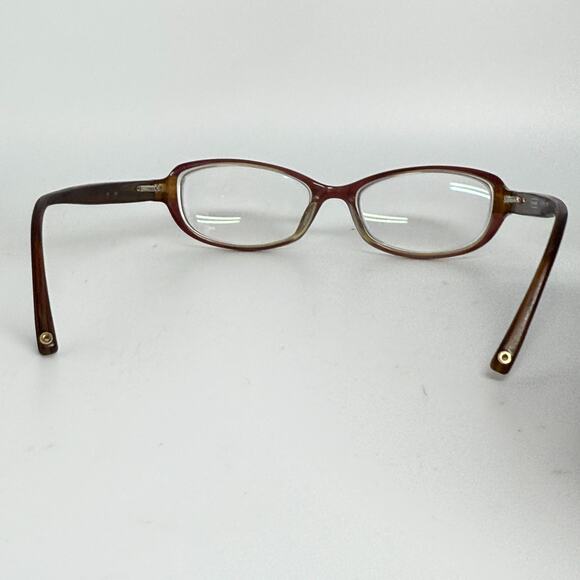 Coach Dalia 545 Berry Purple Brown Slim Oval Eyeglasses Frames 51-17 130 19217 - Picture 3 of 7